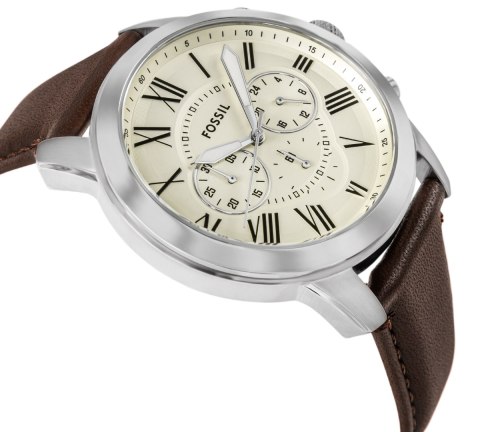 Zegarek Męski FOSSIL Grant Leather FS4735 + BOX
