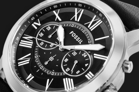 Zegarek Męski FOSSIL Grant Leather FS4812 + BOX