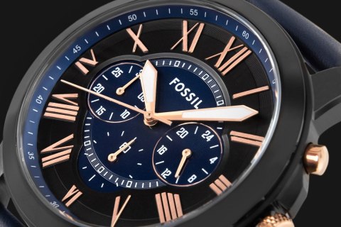 Zegarek Męski FOSSIL Grant Leather FS5061 + BOX