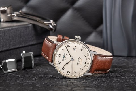 Zegarek Męski ZEPPELIN LZ129 Hindenburg Automatic 8056-5 + BOX